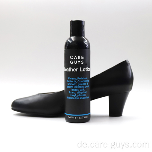 Stiefel- und Schuh -Leder -Lotion -Bedingungen schützen Leder